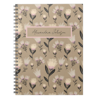 Blozende bloemenjournal | Moderne botanische Notitieboek
