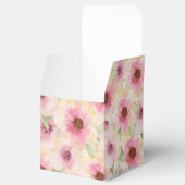 Blozende Roze Bloem Dank Je Bedankdoosjes (Geopend)