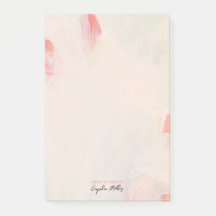 Blozende Roze Bloemige Abstracte Kunst Persoonlijk