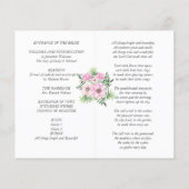 Blozende Roze Bloemige Saliebladeren Budget Bruilo (Achterkant)