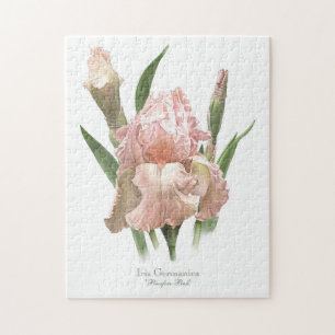Blozende Roze Iris Legpuzzel