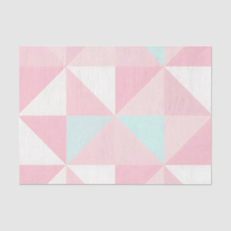 Blozende Roze Mint Abstract Populaire Collectie Tissuepapier