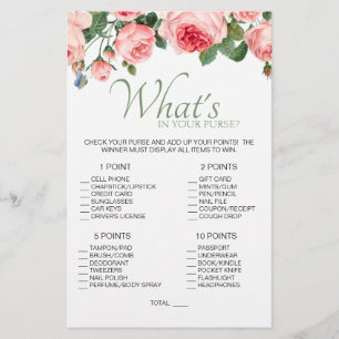Blozende Roze Roos Bloemenspel Wat Zit Er In Je Ta Flyer