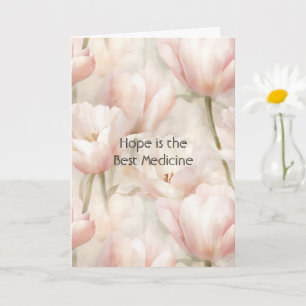 Blozende Roze Tulp Bloemen Hoop is de Beste Medici Kaart