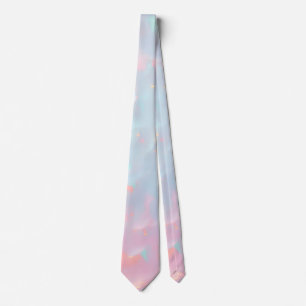 Blozende Roze Zachte Mint Goud Luxe Moderne Collec Stropdas