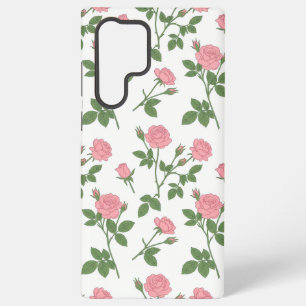 Blozende Rozen Tuin Roze Roos Bloemige Samsung T Galaxy Hoesje