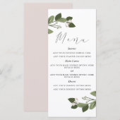 Blozende Takjes Menu Kaart (Voorkant / Achterkant)