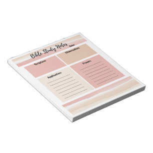 Blozende Tinten Bijbelstudie Notities Notitieblok