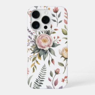 Blozende Tuinrozen iPhone 16 Pro Hoesje