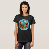 Blpipe Boat Band dark T shirt voor dames (Voorkant volledig)