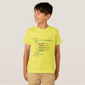 BLT HTML Funny Geek Sandwich T-shirt (Voorkant volledig)