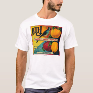 Blu-J Apple Crate LabelWatsonville, CA T-shirt