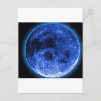 blu maan briefkaart