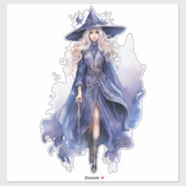 blu witch sticker