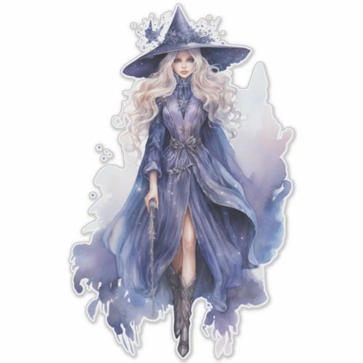 blu witch sticker (Voorkant)