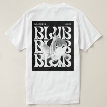 Blub Blub Life - Chill Grunge Fish Quote T-Shirt