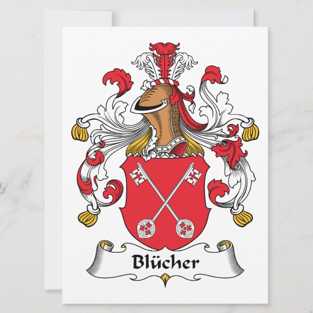 Blucher Family Crest (Voorkant)
