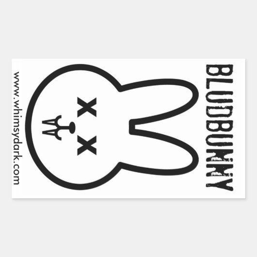 BLUDBUNNY STICKERS (Voorkant)