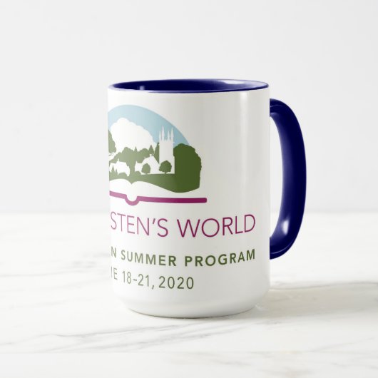 Blue 15 oz JASP 2021 mok (Voorkant rechts)