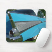 Blue 1957 Chevy Mousepad Muismat (Met muis)