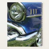 Blue 1957 Chevy Vintage Car Planner (Achterkant)