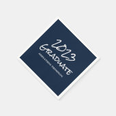 Blue 2023 Afstuderen naam Servet (Hoek)