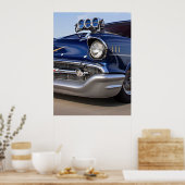 Blue 57-Seven Poster (Keuken)