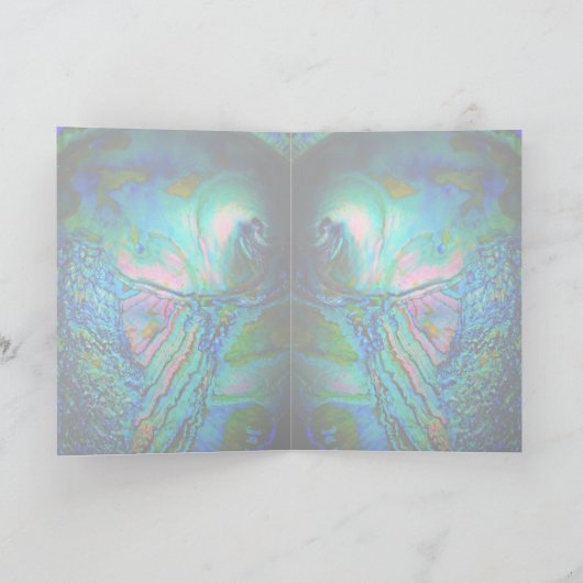 Blue Abalone Motif (Binnen)