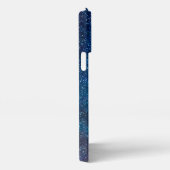 Blue Abstract Motivational iPhone 13 Pro Max Case iPhone Hoesje (Rechterkant)