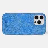Blue Abstrait Safari Journey Imprimer (Verso Horizontal)