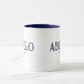 Blue Abuelo-jaar ingesteld Mok (Midden)