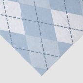 Blue Aegyle Baby shower Tissuepapier (Detail)