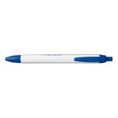 Blue Afstuderen Keepomwille 2023 Custom School Blauwe Inkt Pen (Achterkant)