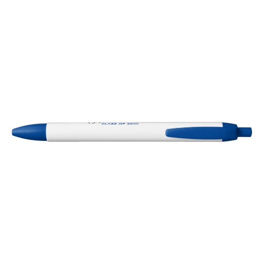 Blue Afstuderen Keepomwille 2023 Custom School Blauwe Inkt Pen (Achterkant)