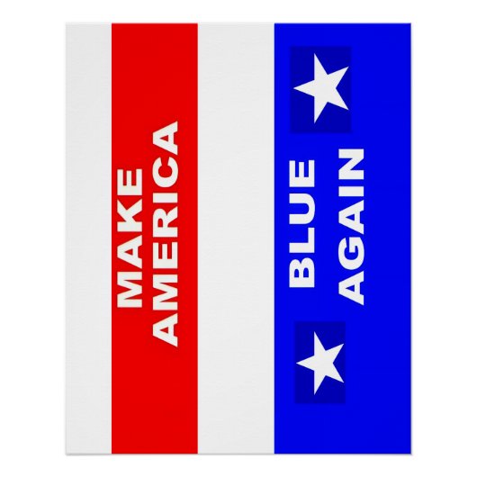 Blue Again Perfect Poster (Voorkant)