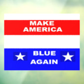 Blue Again Raamsticker (Vel 3)