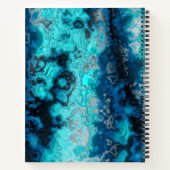 Blue Agate Notitieboek (Achterkant)