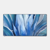 Blue Agave Abstract Bureaumat (Voorkant)