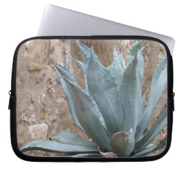 Blue Agave Plant Photograph from Texas Mission Laptop Sleeve