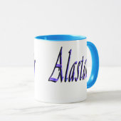 Blue Alastair Name Logo, Mok (Voorkant rechts)