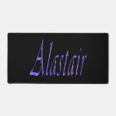 Blue Alastair Nom, Mat de bureau (Recto)