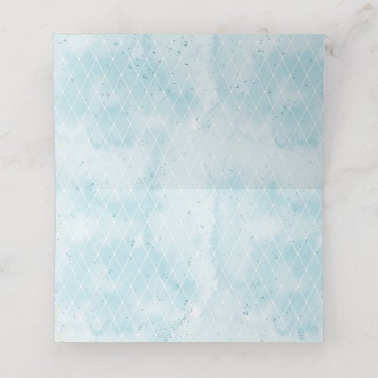 Blue Alice en Mr. Rabbit (Binnenkant ongevouwen)