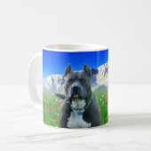 Blue American Pit Bull Terrier, Pikes Peak Koffiemok (Voorkant links)