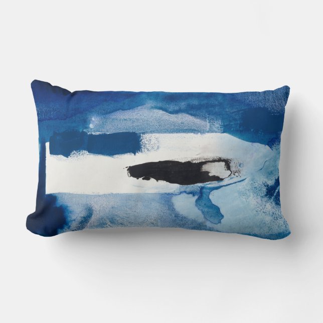 Blue Amore II Kussen (Voorkant)