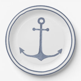 Blue Anchor Party Bord