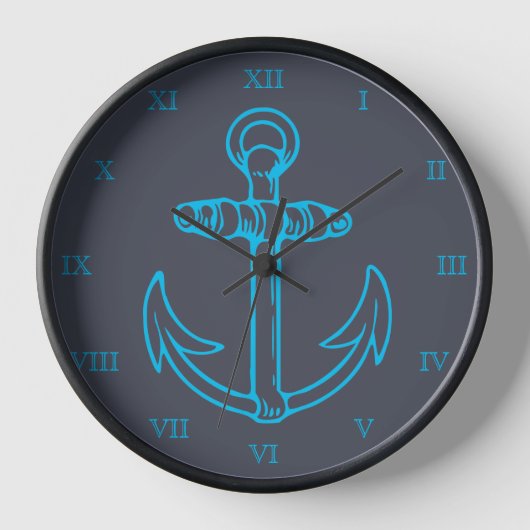 Blue Anchor Roman Numerals Ship of Boat (Voorkant)