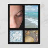 Blue and Black Luxury Spa Resort Theme Flyer (Achterkant)