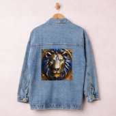 Blue And Gold Lion Head, (Hangar)