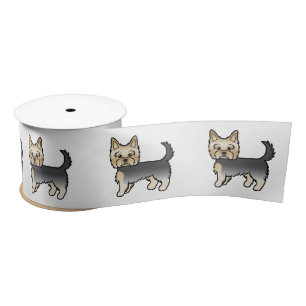 Blue and Gold Yorkshire Terrier Dogs Lint
