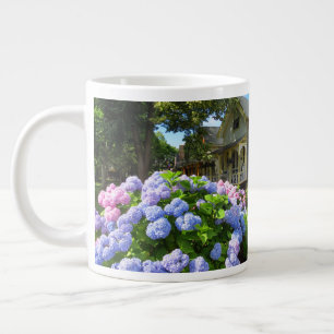 Blue and Pink Hydrangeas - Martha's wijngaard Extra Grote Beker